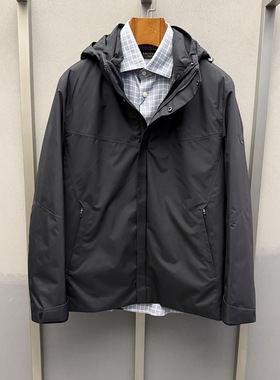 卡尔丹顿秋冬款鹅绒连帽两件套羽绒服KFCW45911FAD6专柜6800