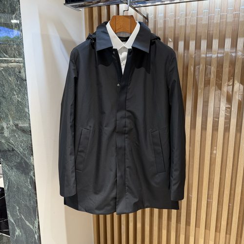 卡尔丹顿秋冬款中长鹅绒羽绒服