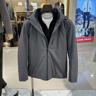 卡奴迪路男装 连帽商务休闲外穿羽绒服外套83324753专柜6380 秋冬款