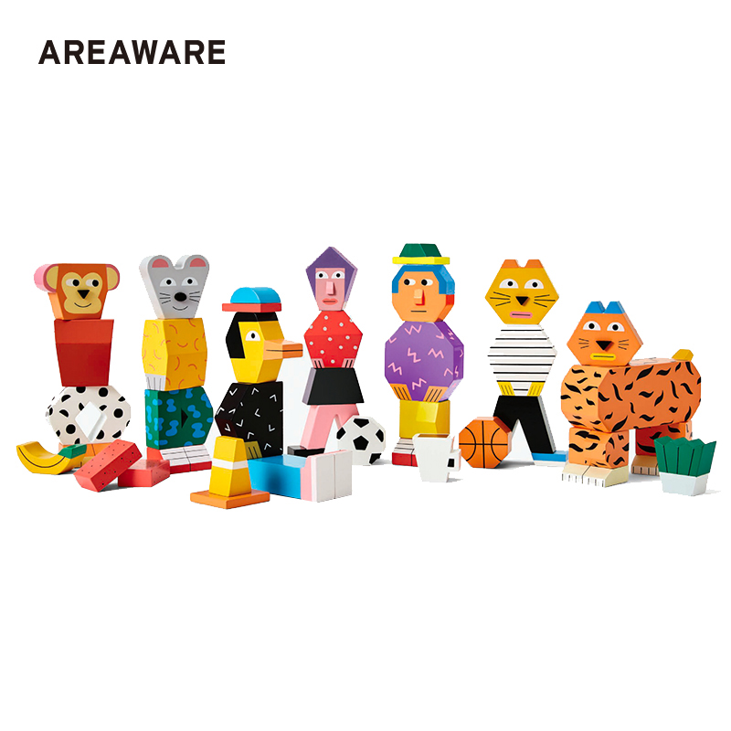 Areaware美国动物摆件创意玩具