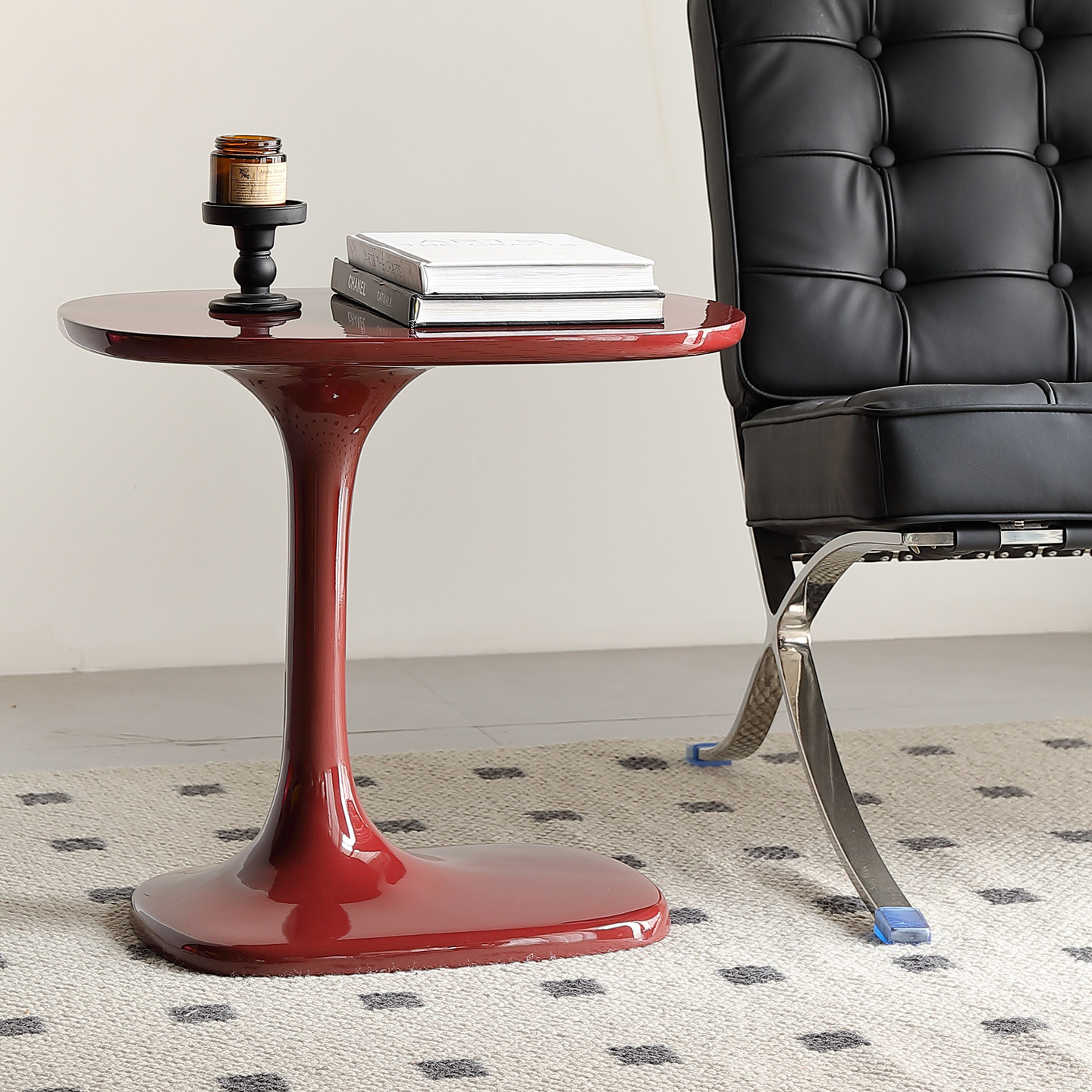 意式轻奢创意小茶几角几现代简约