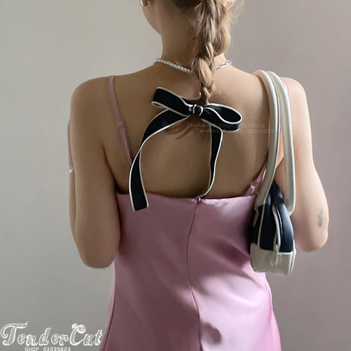 超长飘带超大蝴蝶结缎带发夹小香