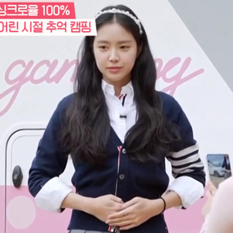 apink孙娜恩ohmygirl金祉呼同款珍珠串珠花朵发箍 韩国南大门饰品