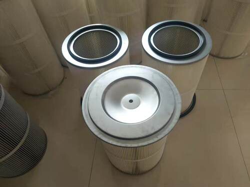 切割原件焊接设备法兰式横插安装除尘滤筒规格齐全可定做