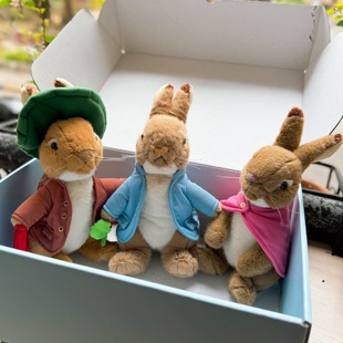 现货 日本代购正品 英国彼得兔本杰明 小福毛绒玩偶公仔包挂 挂件