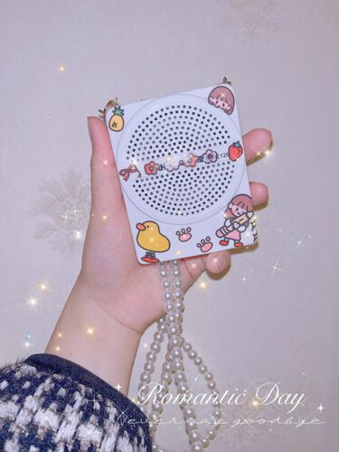 扩音器链条小蜜蜂扩音器背带斜挎