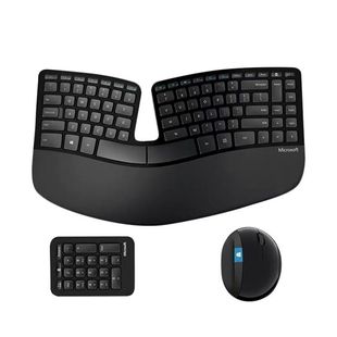 Microsoft 品质保证 微软Sculpt人体工学办公舒适无线键鼠日版