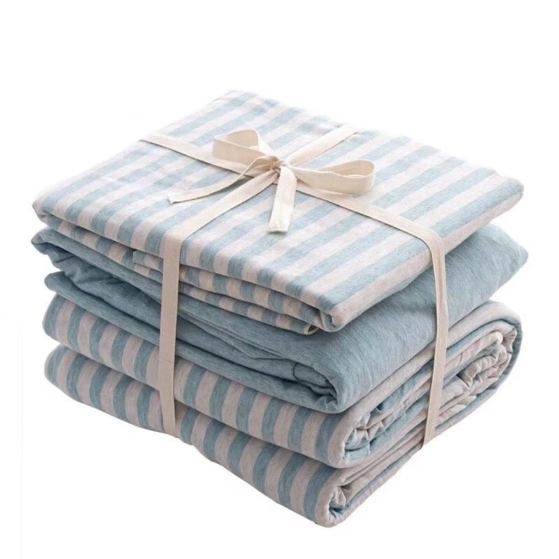 天竺棉四件套无甲醛无荧光