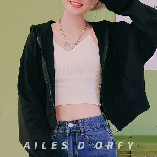 抹胸上衣短款内搭吊带背心甜美