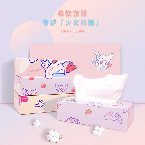 干湿两用亲肤棉柔巾棉吴昕同款