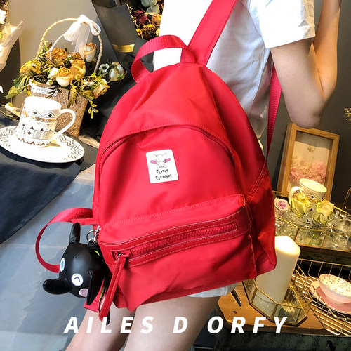 帆布双肩包吴昕小飞象ORFYTOWN