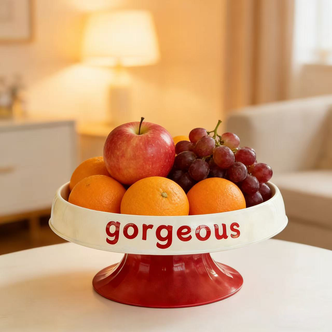 美新优塑料果盘家用高脚托盘水果盘客厅茶几水果零食盘耐摔食品级,餐饮具,果盆/果盘/果篮,淘宝优惠券,粉丝福利购,淘宝优惠卷
