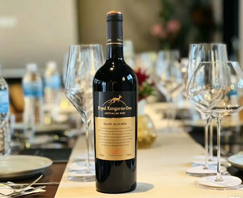 大袋鼠澳洲红酒15.8度重型瓶