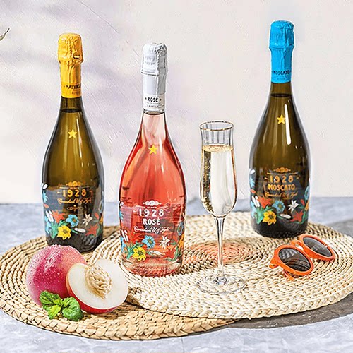 意大利之花莫斯卡托甜白起泡酒