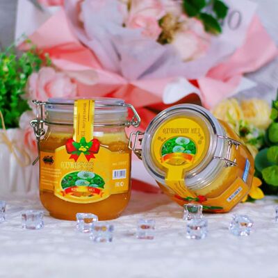 俄罗斯原装进口原蜜结晶营养丰富