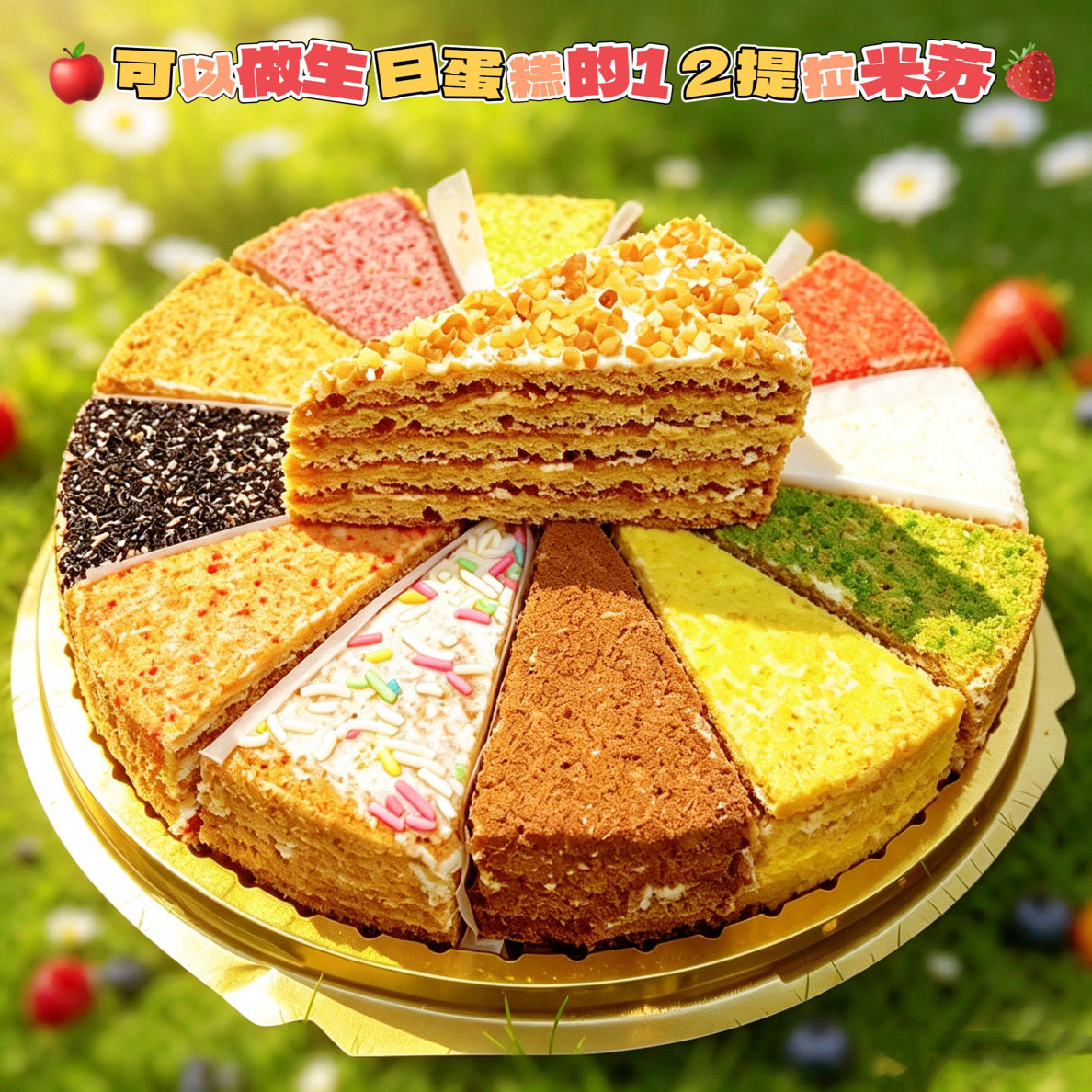 正宗俄式提拉米苏蛋糕生日蛋糕奶油夹心千层网红蛋糕早餐零食包邮