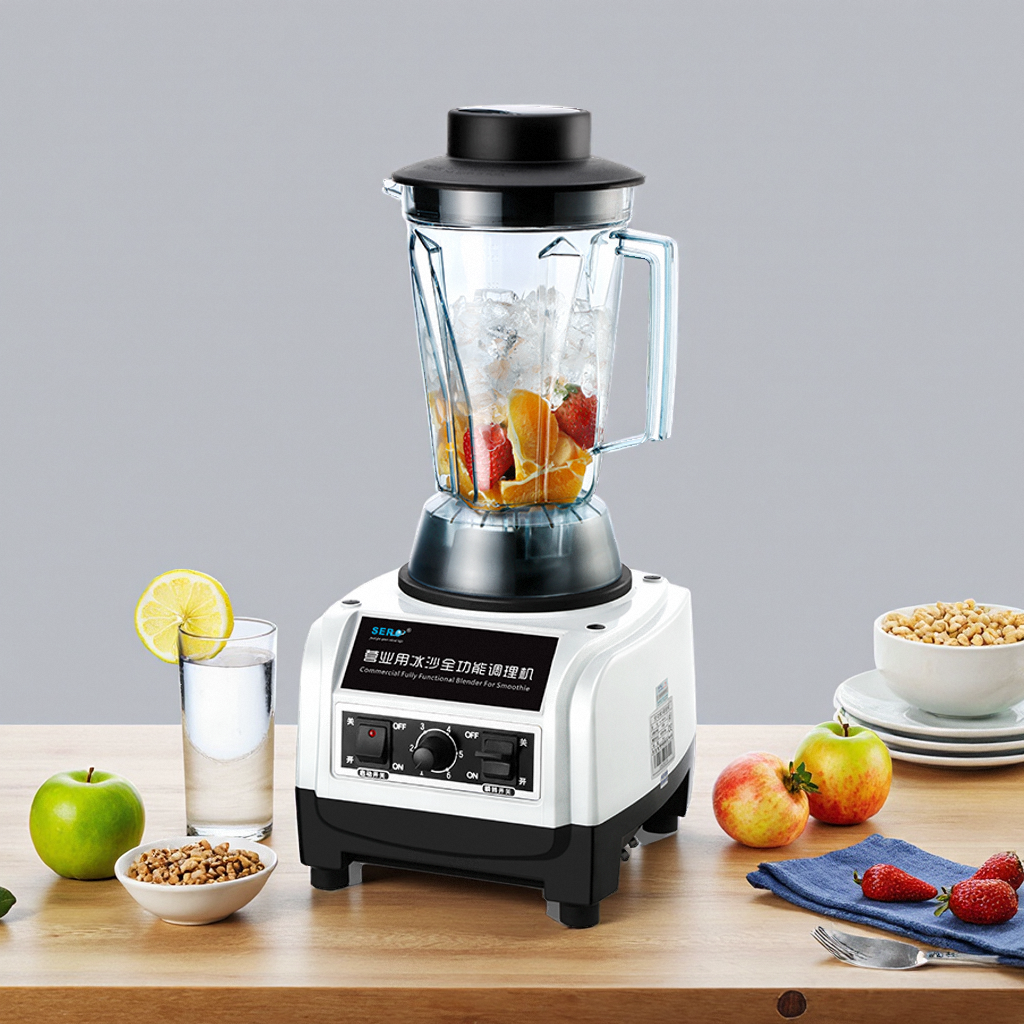 瑟诺SJ-M50A奶茶店沙冰机冰沙机商用豆浆机碎冰搅拌机冰沙