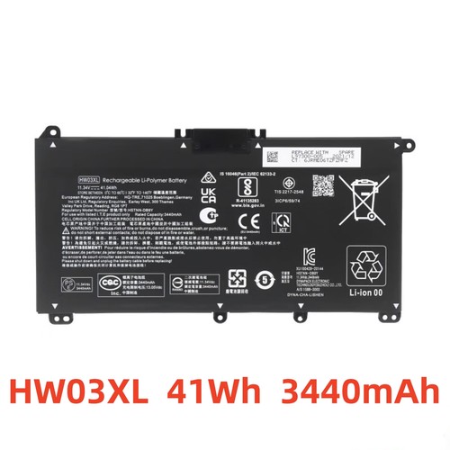 惠普笔记本电池HW03XL