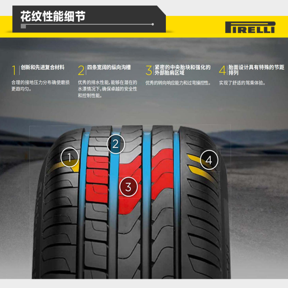 倍耐力轮胎Scorpion Verde韦德防爆 235/55R19 101V MOE原配奔驰