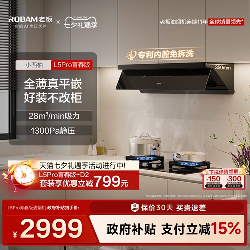 老板小西柚L5Pro青春版顶侧一体