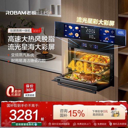 [政府补贴]老板幻彩蒸烤炸炖