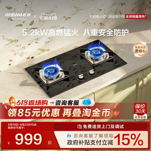 政府补贴老板30B5X小尺寸灶具