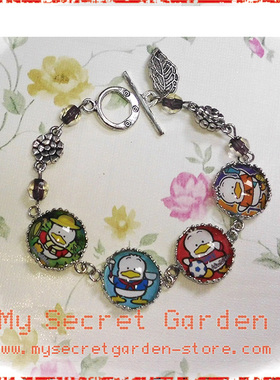 PEKKLE贝克鸭ap鸭卡通手链