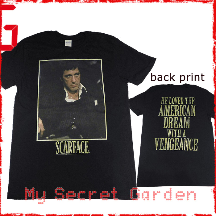 現貨疤面煞星SCARFACE官方T恤