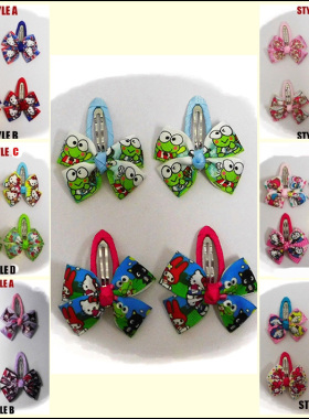 現貨 大眼青蛙美乐蒂KT 双子星玉桂狗卡通髮夾Hair Clip儿童发饰