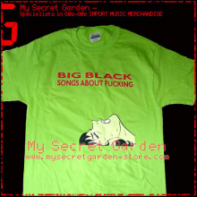 訂購 BIG BLACK Songs About Fxxking美国入口乐队T恤 Shirt punk