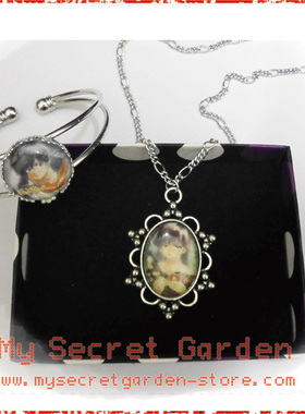 现货橙路动漫項鏈手镯