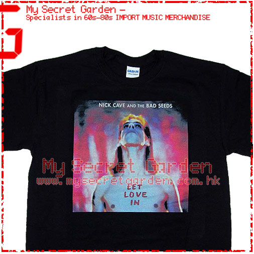 訂購 NICK CAVE & BAD SEEDS Let Love In美国入口乐队T恤 Shirt 男装 T恤 原图主图