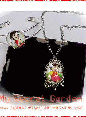 Heidi飄零燕动漫項鏈手镯