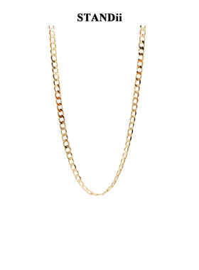 STANDii十旦町金色高保色素链条项链女百搭复古金属链子颈链
