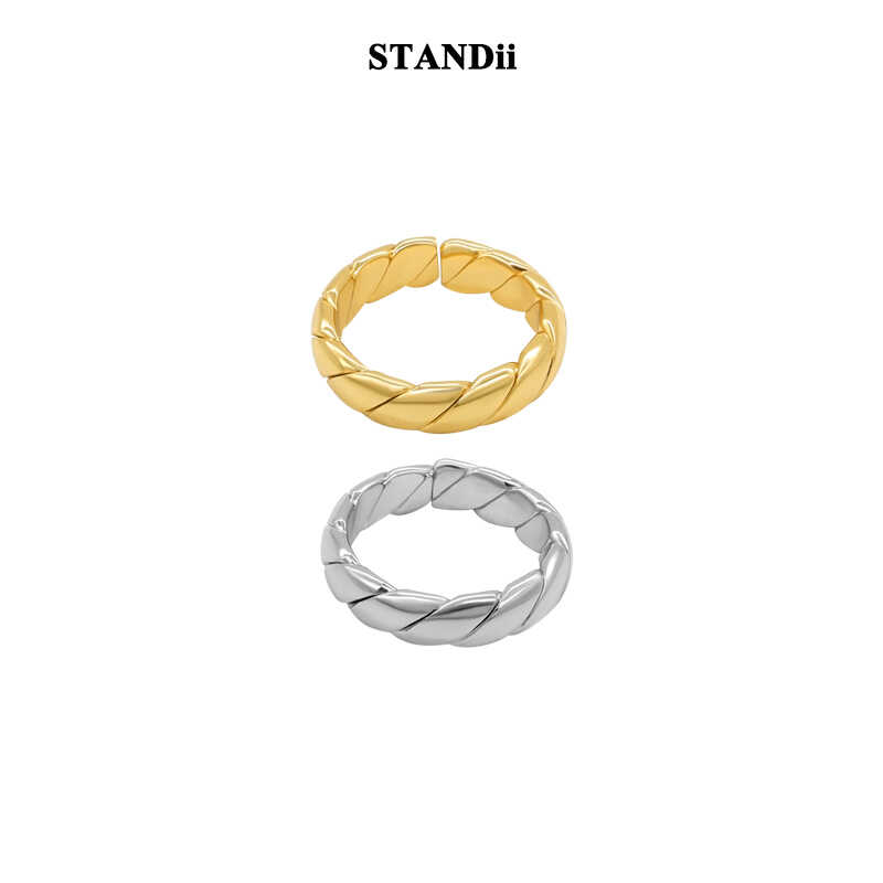小众设计手作戒指STANDii高级感