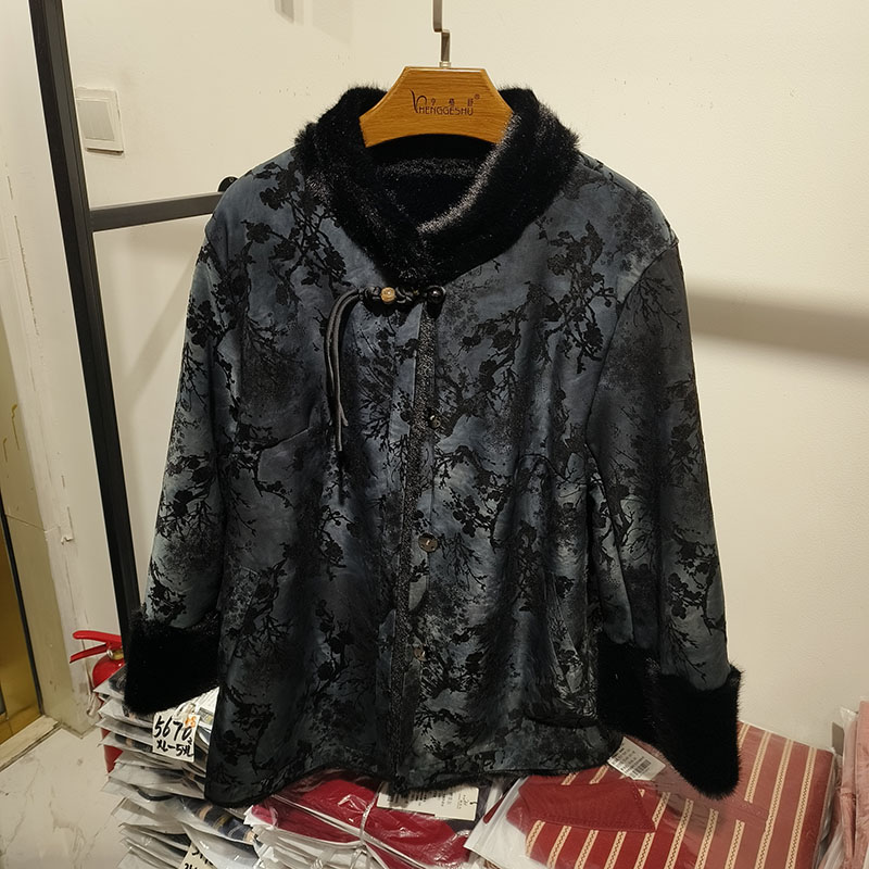 麦浪金莎28026中老年保暖外套