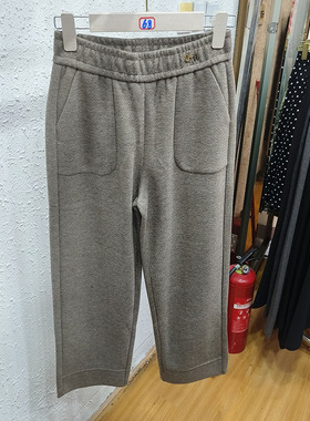 羊毛大码女裤2025秋季新款加肥加大弹力牛仔妈妈直筒烟管裤A1137