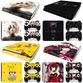skin 游戏机全身贴纸彩贴 sticker 个性 创意保护膜 PS4 贴 Slim