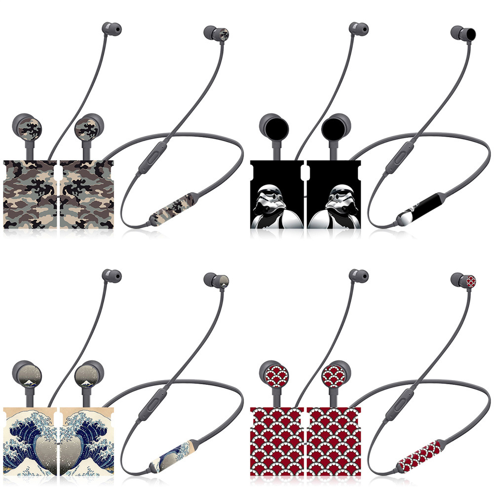 贴膜适用于Beats BeatsX 入耳式无线蓝贴保护贴纸耳机配件sticker