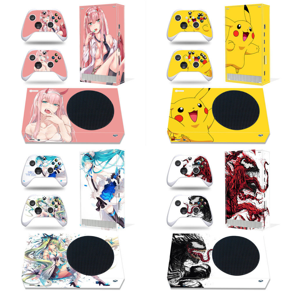 XBOX Series s 游戏机全身贴纸 机身彩贴图案任选  多图彩贴
