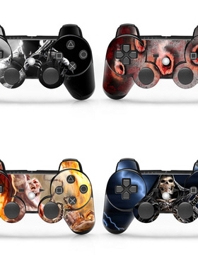 PS3 Slim手柄贴纸PS3手柄保护贴膜 手柄贴膜战地全包手柄贴膜