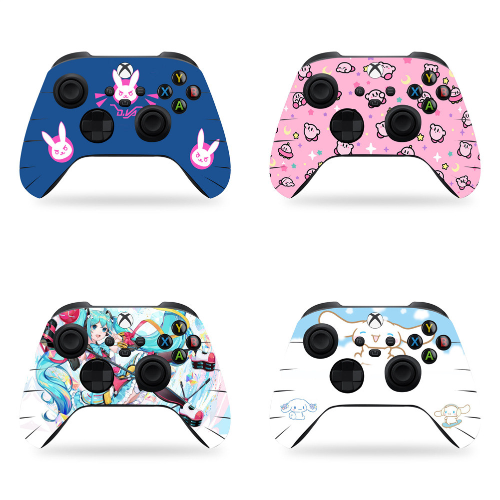 xbox series x手柄全包贴纸 彩贴 seires s手柄贴纸 保护膜创意贴