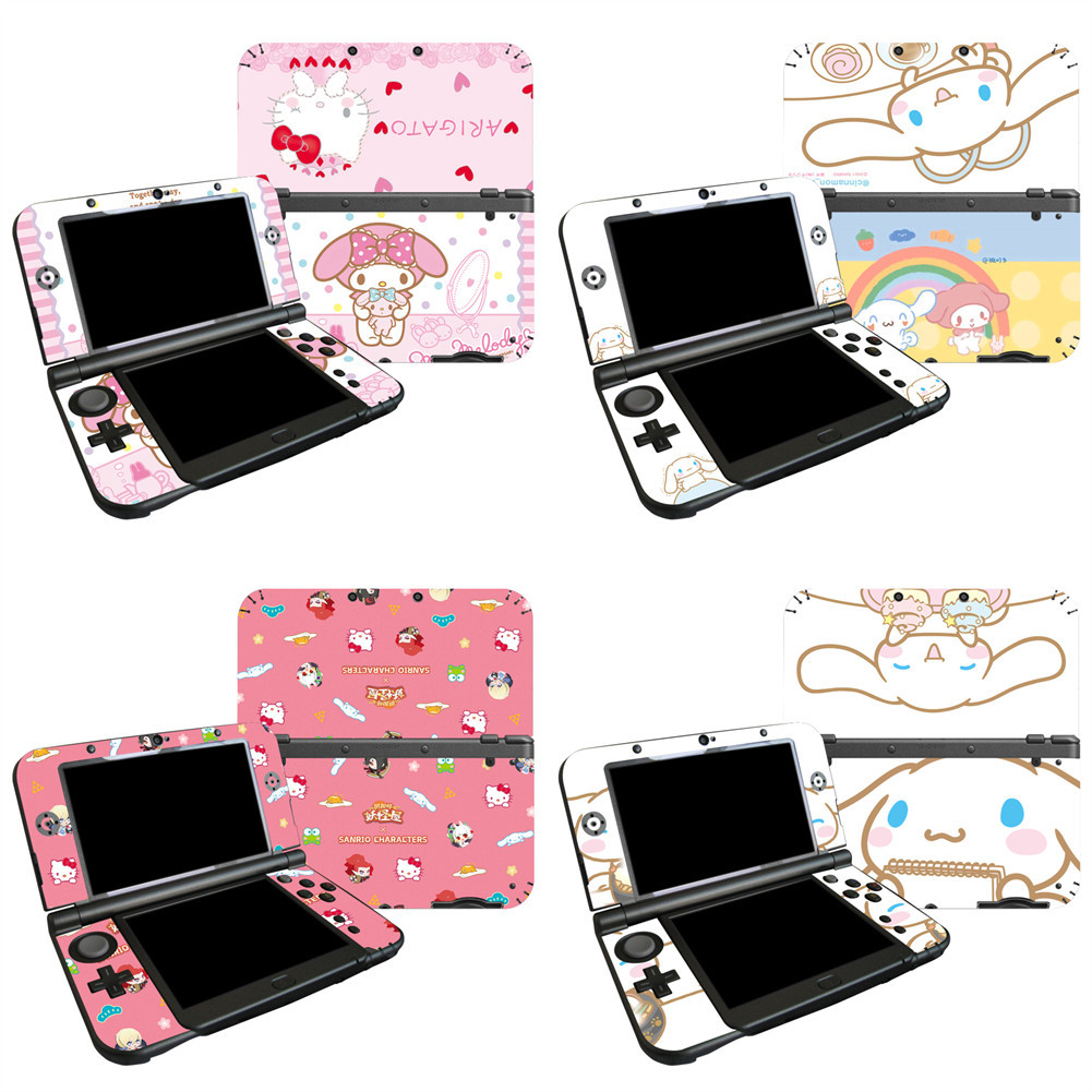New 3ds ll xl 全身贴纸 Skin Sticker 游戏主机炫彩贴 机身贴膜