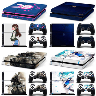 PS4游戏机贴纸 彩贴 彩膜 卡通贴纸