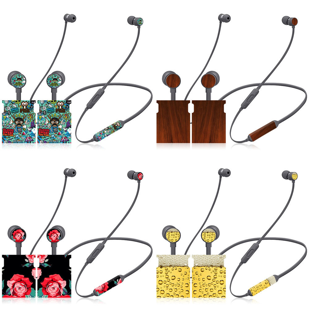 适用于Beats BeatsX 入耳式无线蓝牙贴纸耳机保护耳机贴膜skin