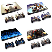 贴纸游戏机卡通保护贴 70000游戏主机贴纸 手柄贴膜贴纸 slim PS2