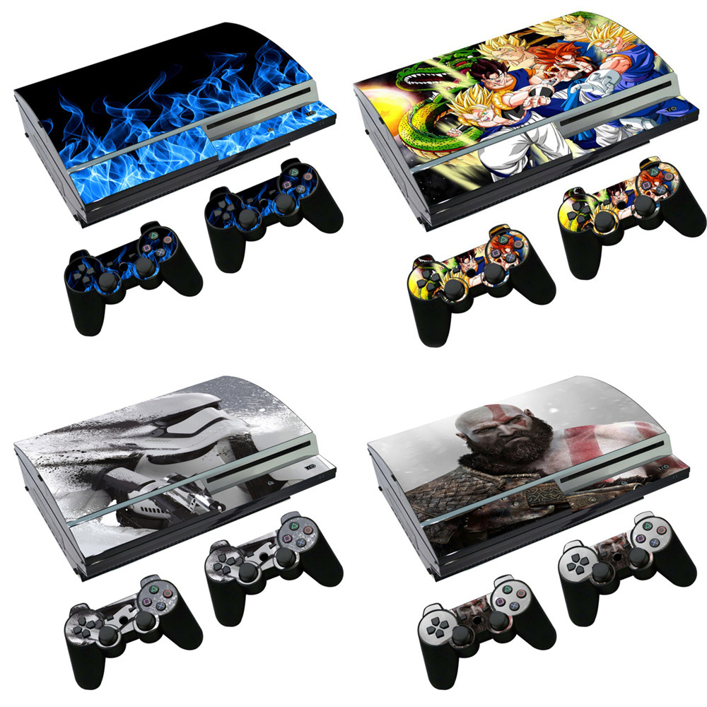 PS3游戏机贴纸贴膜PS3 FAT厚机痛机贴手柄贴游戏主机贴膜