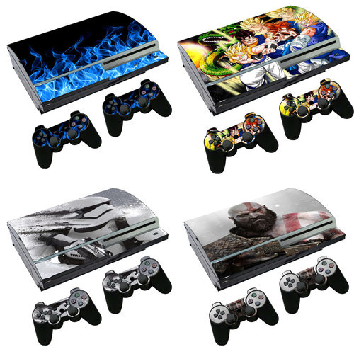 PS3游戏机贴纸贴膜PS3 FAT厚机痛机贴手柄贴游戏主机贴膜