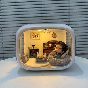 祢豆子鬼灭之刃弥豆子生日礼物手办送男生女生情人节520礼物手工