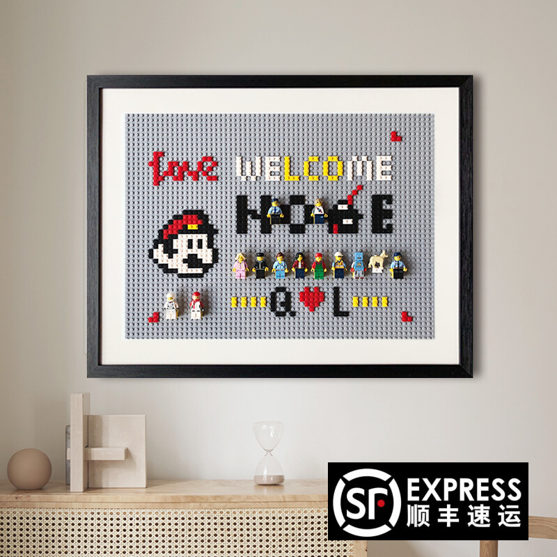 电表箱装饰画免打孔电闸箱配电箱空开箱挂画电表盒配电箱总闸开关